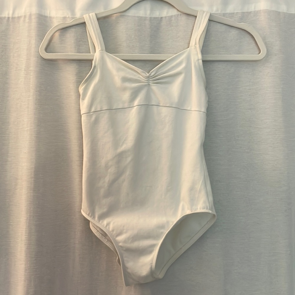 Wear Moi White Pinch Leotard